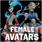 FEMALE AVATARS-女性アバター　CV:戸松遥（4役）