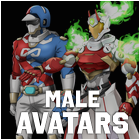 MALE AVATARS-男性アバター　CV：関智一（2役）